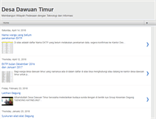 Tablet Screenshot of dawuantimur.com